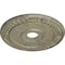 Ekena Millwork Wreath Ceiling Medallion (Canopies up to 6"), 21 1/8"OD x 3 5/8"ID x 7/8"P, Castle Stone Crackle CM21WRCSC - alternate 2